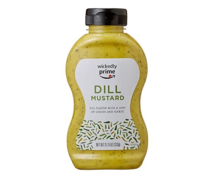 Amazon Brand - Wickedly Prime Mustard, Dill, 11.75 Ounce product review