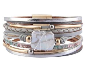 Leather Cuff Bracelet with Baroque Pearl, Gold Tube Review: Is It Worth It?