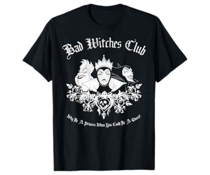 Disney Villains Bad Witches Club Group Shot Vintage T-Shirt product review