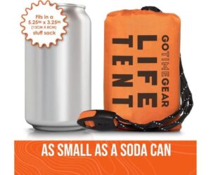 Go Time Gear Survival Life Tent • 2 Person Mylar Emergency Shelter Review: Is It Worth It?