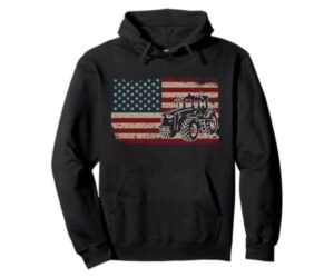 Farm Tractors America Flag Hoodie I Patriotic Farming Gift Review: Is It Worth It?