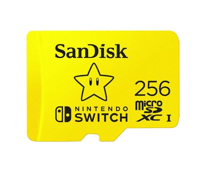 SanDisk 256GB microSDXC Card, Licensed for Nintendo Switch product review