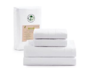 LANE LINEN 100% Organic Cotton Queen Sheet Set, 4Pc Cotton Sheets Queen Size Bed Set Review: Is It Worth Buying?