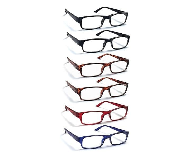 6 Pack Reading Glasses by BOOST EYEWEAR product review