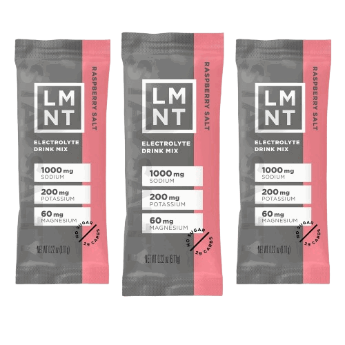 LMNT Zero Sugar Electrolytes - Raspberry Salt | Drink Mix | 30C product review