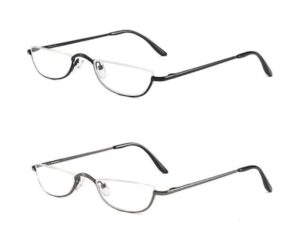 KoKoBin Half Reading Glasses - 2 Half Rim Metal Frame Glasses: Honest Review and Buying Guide