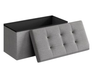 SONGMICS 30 Inches Folding Storage Ottoman Bench Review: Is It Worth It?