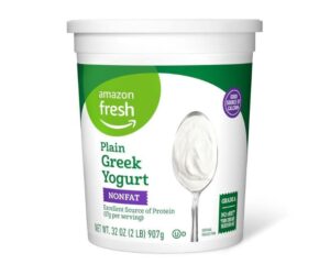 Amazon Fresh, Greek Nonfat Plain Yogurt