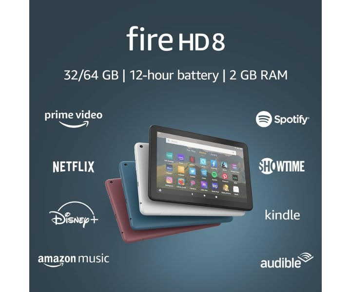Fire HD 8 tablet, 8" HD display, 32 GB, product review
