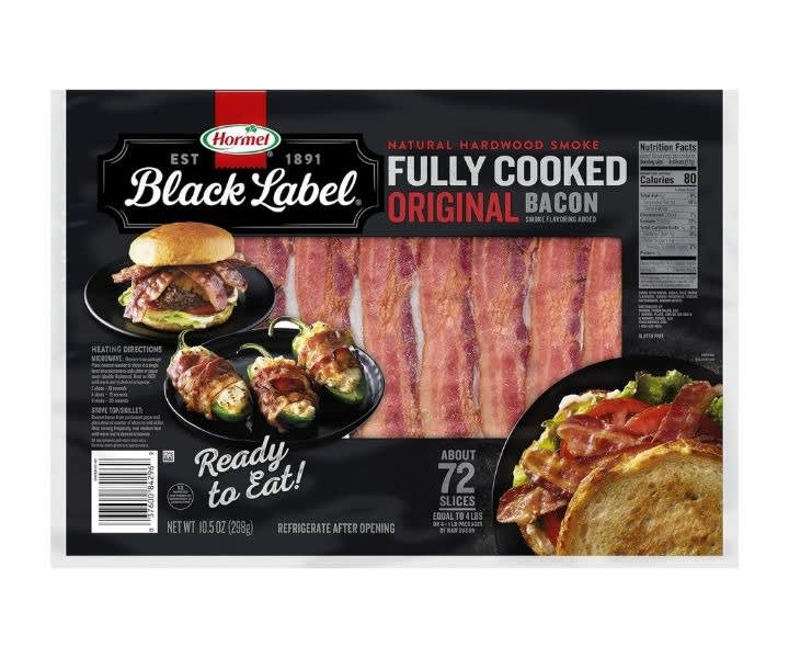 Hormel Black Label Fully Cooked Bacon product review
