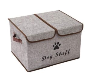 Is Dog Toy Box with Lid, Light Gray Storage Organizer Worth It? Full Review