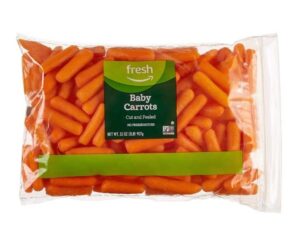 Amazon Fresh Brand, Baby Peeled Carrots