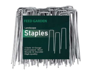 FEED GARDEN 6" 50 Pack Galvanized Staples Fabric Review: Is It Worth It?