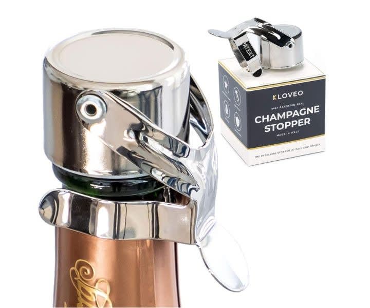 KLOVEO Champagne Stopper - Pro Grade Seal | Made in Italy product review