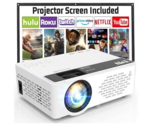TMY Mini Projector: Upgraded Bluetooth