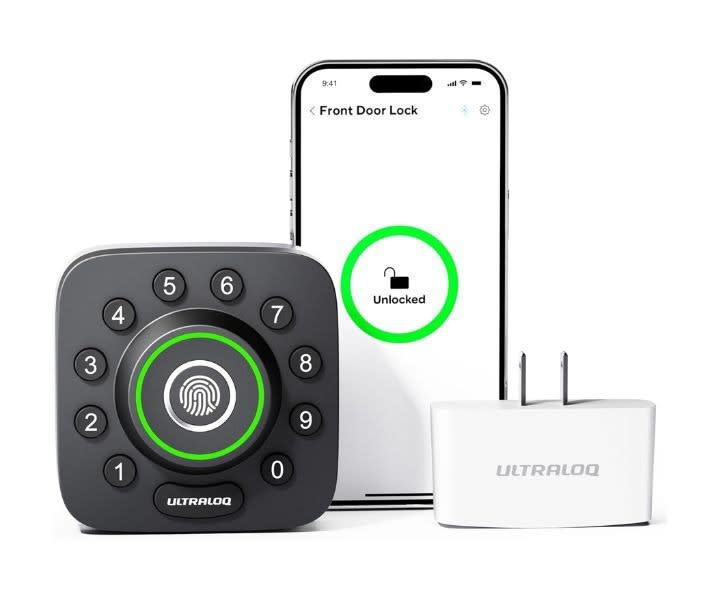 ULTRALOQ U-Bolt Pro Smart Lock, 7-in-1 Fingerprint product review