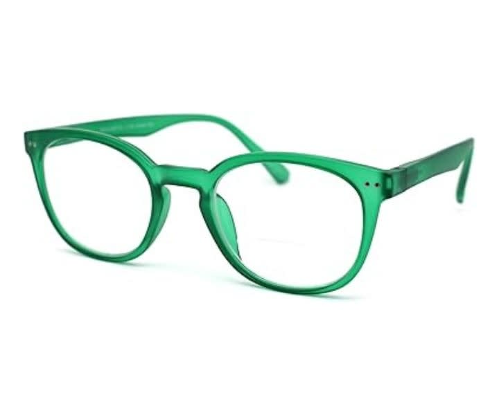 SA106 Unisex Round Keyhole Plastic Rim Bi-focal Reading Glass product review