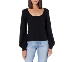 Is The Drop Women's @lucyswhims Square-Neck Balloon-Sleeve Top Worth It? Full Review