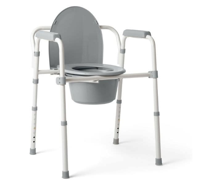 Medline 3-in-1 Steel Bedside Commode, Standard Seat product review