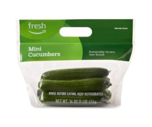 Amazon Fresh Brand, Mini Cucumbers
