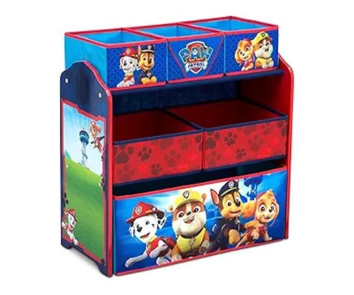 PAW Patrol 6 Bin Toy Organizer product review