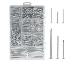376pcs Galvanized Nails Kit