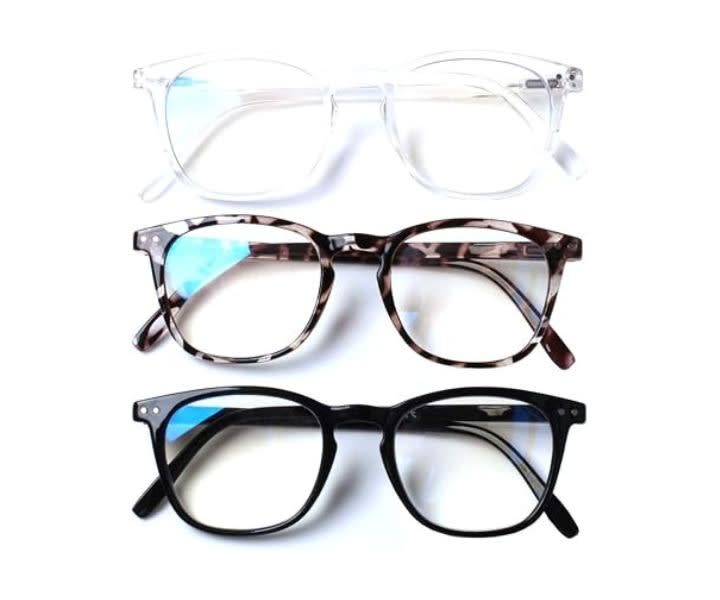 Henotin 3-Pack Blue Light Blocking Reading Glasses product review