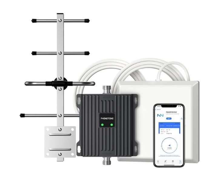 Signal Booster 4,500 sq ft - Boosts Verizon/AT&T LTE/5G Signals product review