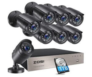 ZOSI 8CH 1080P Security Camera System with 1TB Hard Drive : Full Review and Analysis