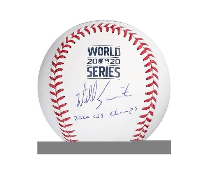 Will Smith Los Angeles Dodgers 2020 MLB World Series product review