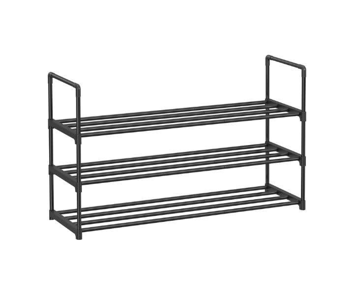 SONGMICS Shoe Rack, 3 Tier Shoe Organizer | Metal product review