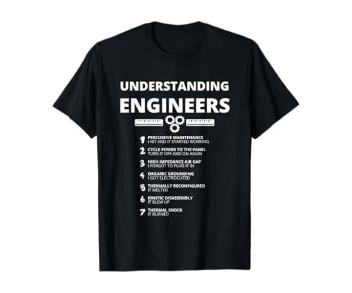 Understanding Engineers - Funny Sarcastic Engineering Gift T-Shirt product review