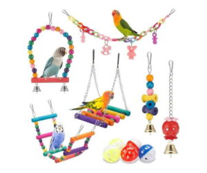 Bird Parakeet Toys, Swing Hanging Standing Chewing Hammock Review: Is It Worth It?