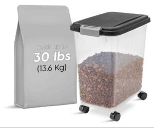 IRIS USA Airtight Dog Food Storage Container, Upto 30 lbs Review: Is It Worth It?