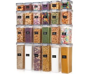 Vtopmart 24-Piece Airtight Food Storage Containers, BPA-Free Review: Is It Worth It?