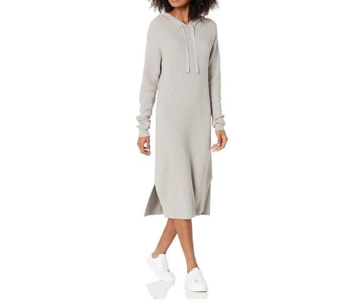The Drop Women's Claudia Cuddle Hoodie Midi Dress product review