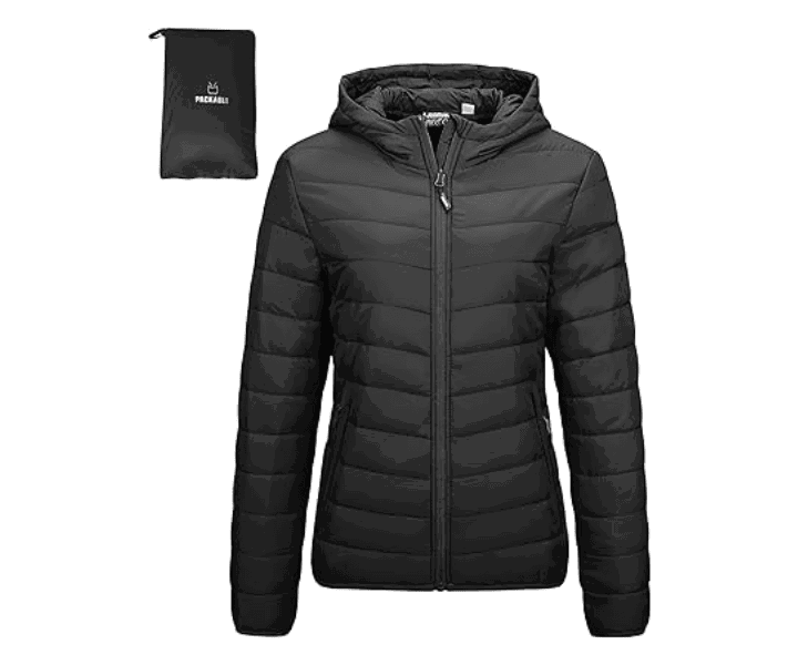 Outdoor Ventures Women's Packable Full-Zip Puffer Jacket product review
