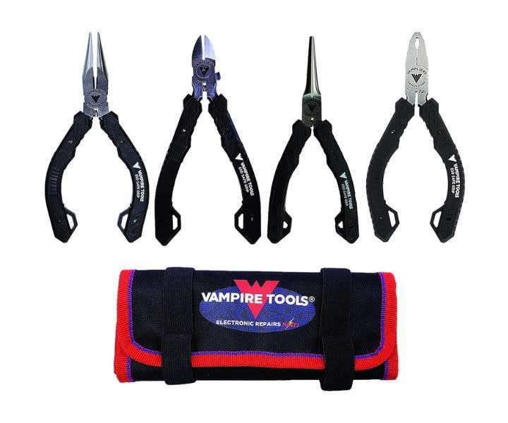 VAMPLIERS Mini 5.5″ Needle Nose + 4.75″ Precision Nippers + 5.5″ product review