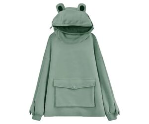 Frog Hoodie Sweatshirt Zipper Mouth for Women Teen Girls Review: Is It Worth It?