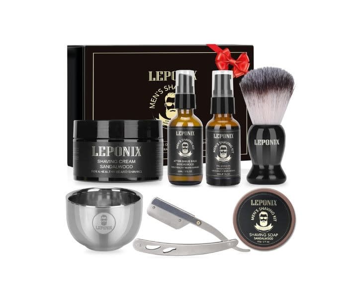 Shaving Kit for Men-Includes Straight Edge Razor Kit product review