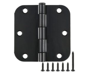 30 Matte Black Door Hinges