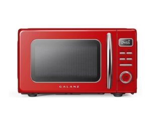 Galanz GLCMKZ07RDR07 Retro Microwave, Auto Cook