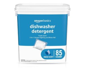 Amazon Basics Dishwasher Detergent Pacs | 85 Count Review: Is It Worth It?
