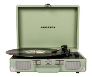 Crosley Cruiser Plus Vinyl Record Player, Bluetooth Mint Review: Is It Worth It?