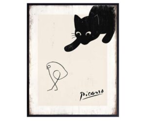 Pablo Picasso Cat Wall Decor - Black Rustic Art Review: Is It Worth It?