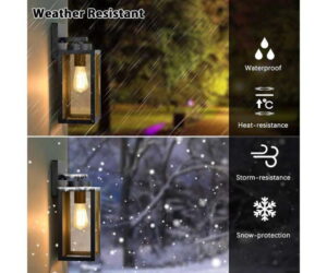 Outdoor Wall Light Fixtures Exterior Waterproof Lanterns: Honest Review and Buying Guide