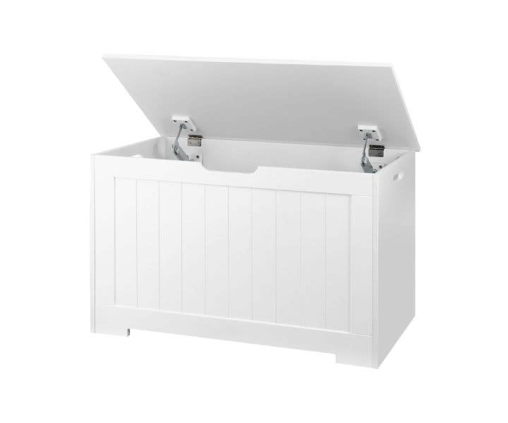 Wooden Toy Chest w/ Flip Lid & Safety Hinge product review