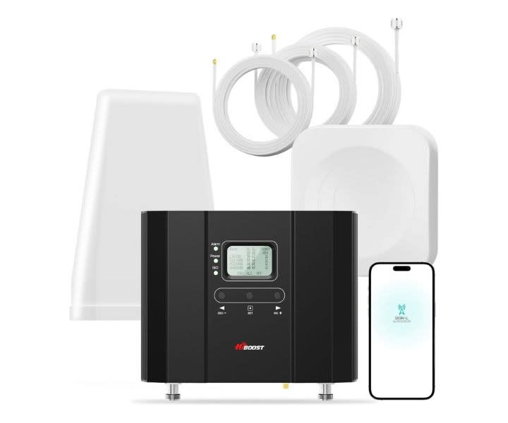 Cell Signal Booster 6,000 sq ft - Boosts 5G/4G LTE, FCC Approved product review