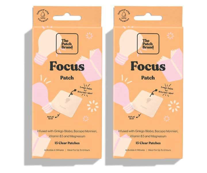 The Patch Brand Focus Patches, All-Natural | Water-Resistant product review