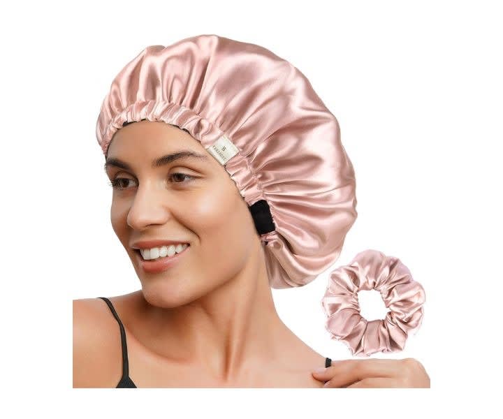 YANIBEST Satin Bonnet Silk Bonnet Adjustable Hair Bonnet product review